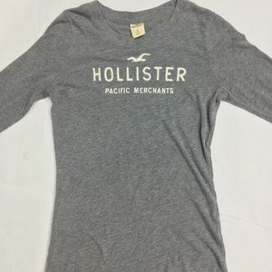 Hollister grey long sleeve